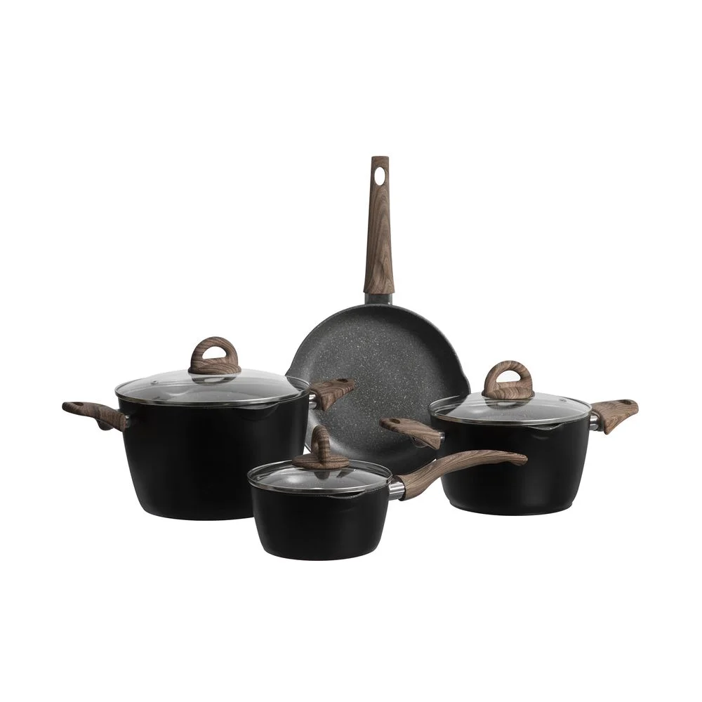 Jogo de Panelas Home Style By Tognana Jungle Black